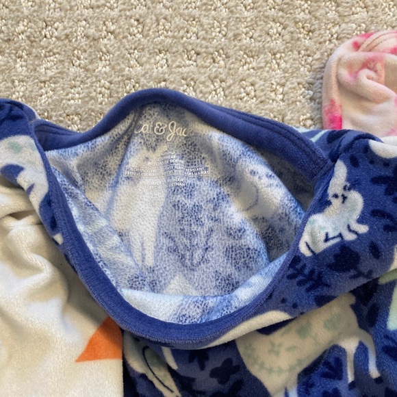 Cat & Jack Set of 6 pairs Cozy Soft Kids Pajama Set size 8 - Picture 4 of 8